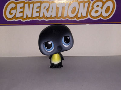 Littlest PetShop PENGUIN NIOR BLUE EYES 389 PENGU Pet Shop D019