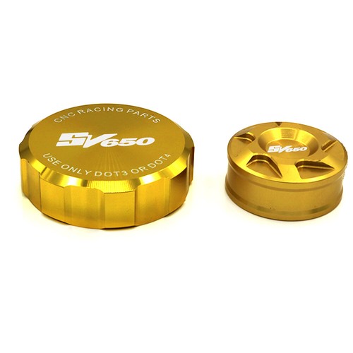 Cubierta del depósito de líquido del freno trasero delantero para tapa SUZUKI SV650 650 SV650S 99-09 - Imagen 7 de 16