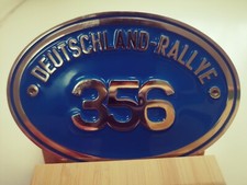 German Vintage Rally Badge Compatible With Porsche 356a 356b 356c -fits Grille