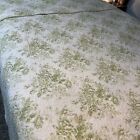Bedspread/Quilt Green Cottage Core Flower 109x90