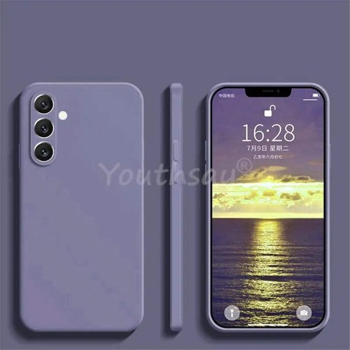 For Samsung Galaxy S24 FE Case Silicone Plain Protect Cover Samsung S24 FE S23 F - Picture 39 of 108