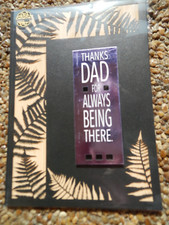 DELUXE FATHER'S DAY CARD FOR A DEPENDABLE DAD; BRAND NEW; MADE IN USA