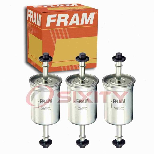 3 pc FRAM G10166 Fuel Filters for PF5574 KL 854 GF872 GF610 G486 G2953 eh