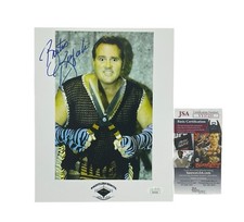 Brutus the Barber Beefcake Signed 8×10 Photo WWF Wrestler Zodiac JSA Certified Brutus the Barber Beefcake Signed 8×10 Photo WWF Wrestler Zodiac JSA Certified