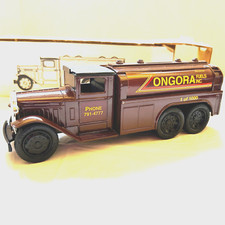 ERTL Zongora Fuels Inc 1930 Diamond T Tanker Truck Bank 1:34 scale 3442