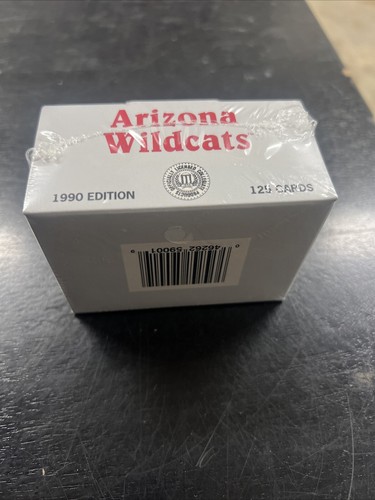 1990 Collegiate Collection ARIZONA WILDCATS 125 Cards Set-Factory Sealed - Picture 2 of 3