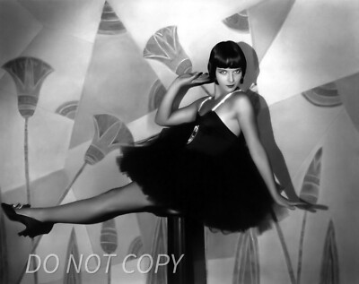 LOUISE BROOKS   8x10 Publicity Photo - Silent Film Flapper Glamour Girl