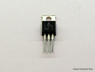 Original Mitsubishi 2SC1972 NPN RF Power Transistor. UK Seller - Fast Dispatch