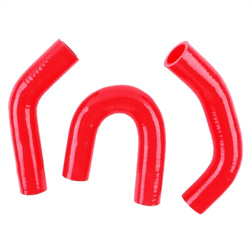 PIPE RADIATOR SILICONE HOSE KIT FOR JOHN DEERE 650 750 2T80 3T80 TUBE RED 3-PLY - Picture 8 of 13