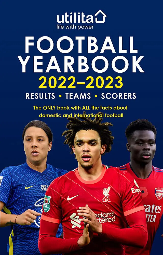 The Football Yearbook 2022-2023 - Sky Sports Rothmans - Statistics Hardback book