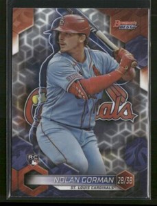 2023 Bowman's Best #29 Nolan Gorman