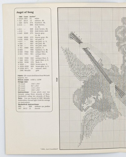 Just CrossStitch Cross-Stitch Pattern Leaflets - 1990-1995 - Your Choice - Picture 53 of 61