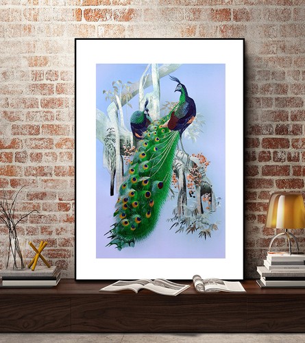 Grace Art®, Large Asian Silk Embroidery Art Wall Hanging - 第 18/30 張圖片