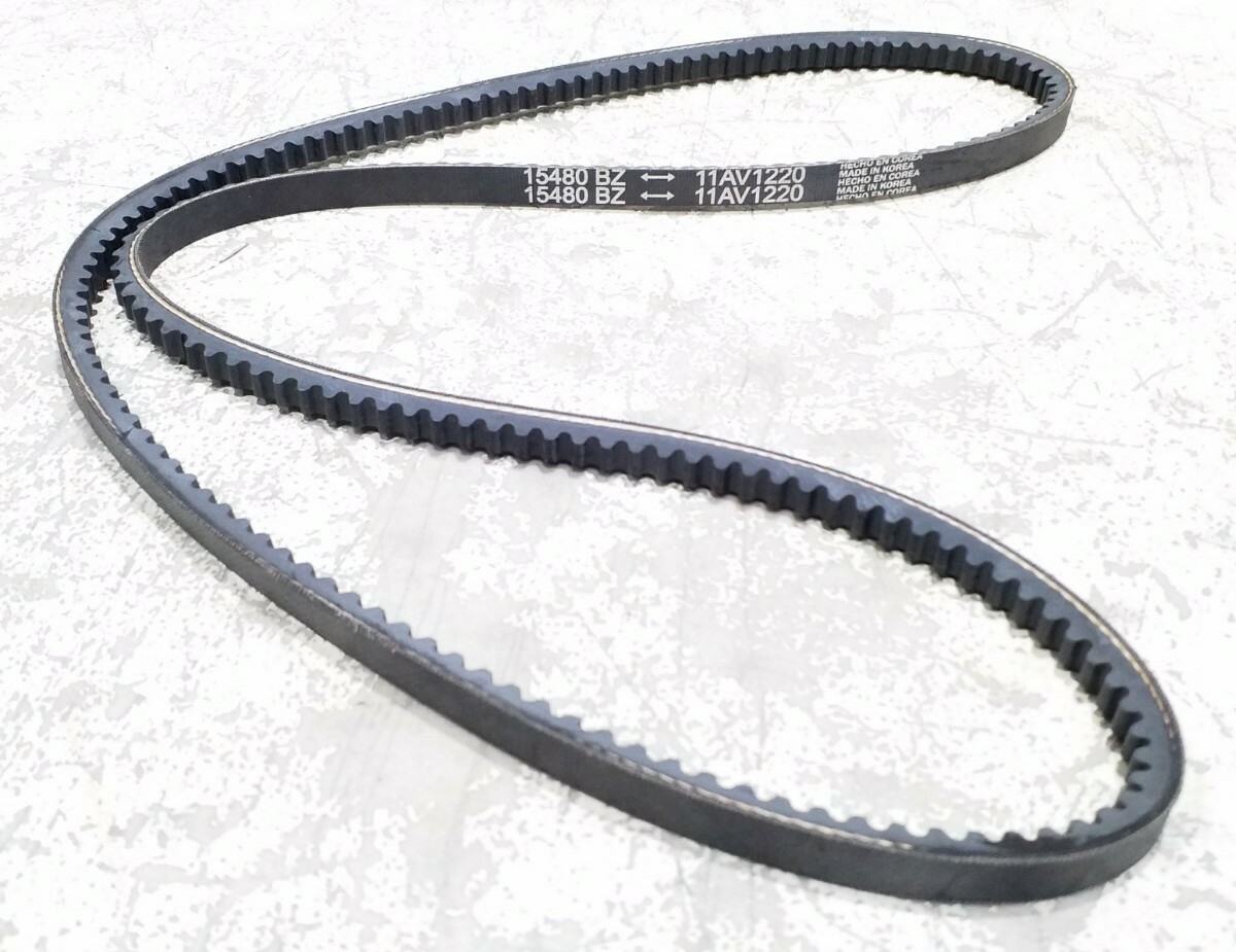 15480 BZ Black Cogged V-Belt Made In Korea Free Shipping