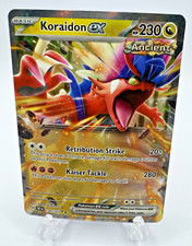 koraidon ancient pokemon card value ex 120/162 SV05: Temporal Forces Holo for sale online Pokémon ex rule — When a Pokémon ex has been Knocked Out Pokemon Card Game/[SVHK] Ancient Koraidon