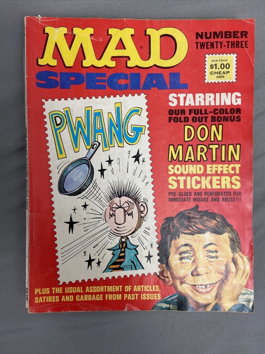Vtg Mad Magazines 70s-80s Special Issues Numbers 6 8-11 19-24