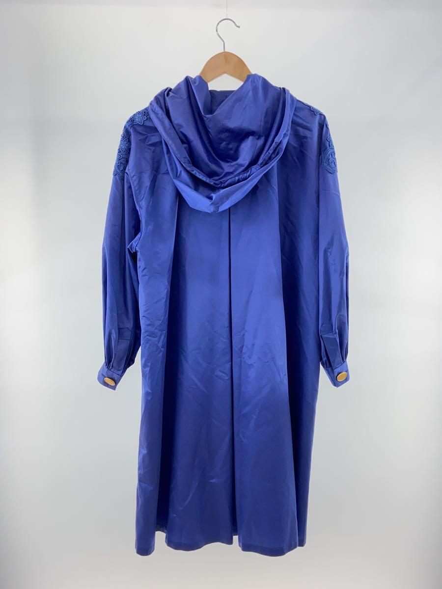 Christian Dior hooded silk Coat silk blue 9 | eBay