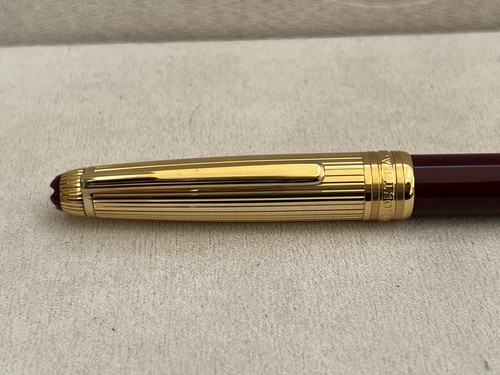 Montblanc Solitaire Doue 925 Silver& Gold Trim, NOS, Red,Bordeaux ๐ฉ๐ช. - Picture 19 of 24