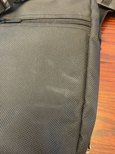 Official Nintendo GameBoy Black Travel Carrying Case Zip Bag w/ Strap, No Tray - Picture 13 of 13