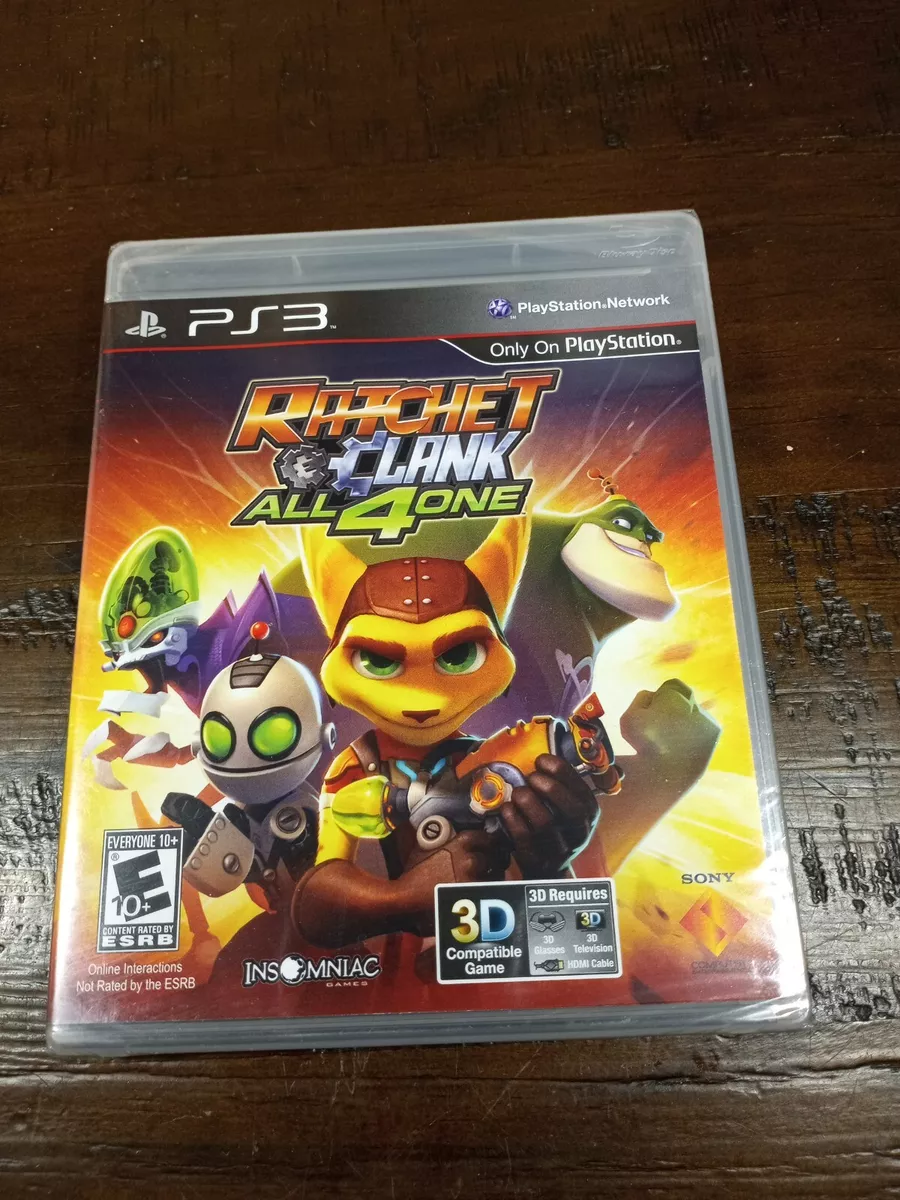 Playstation 3 Ps3 Ratchet & Clank All 4 One