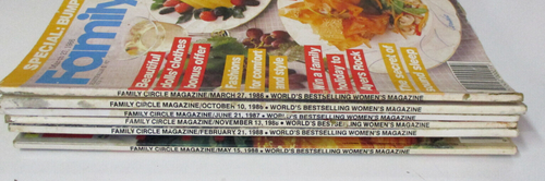 6 x Australian Family Circle Magazine - 1986 - 1988 - Pack 16 - Picture 2 of 14