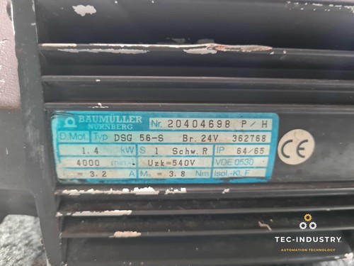 BAUMÜLLER TIPO DSG 56-S Br. 24V 362768 I 2998008 I CONEXIÓN DAÑADA - Imagen 2 de 10