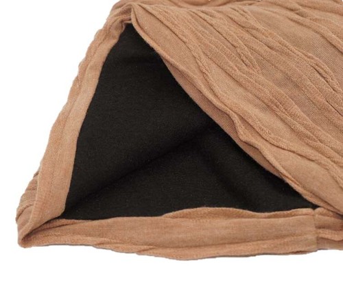 Gorro holgado invierno otoño gran tamaño arrugas largas unisex gorro apagado - Imagen 10 de 41