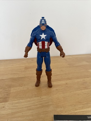 Figurina Captain America 11,5" Hasbro Titan Hero Series Avengers Marvel - Foto 3 di 6