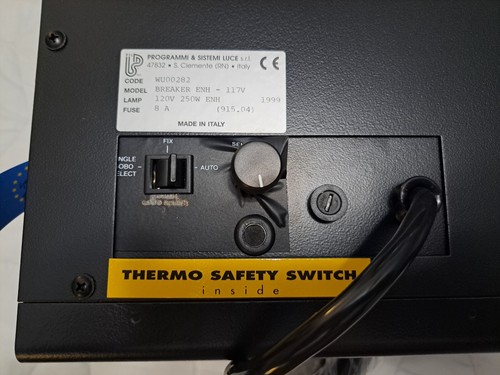 Breaker Programmi Sistemi Luce (PSL) Dual Scanner Effect Light Omnisistem RARE! - Picture 8 of 13