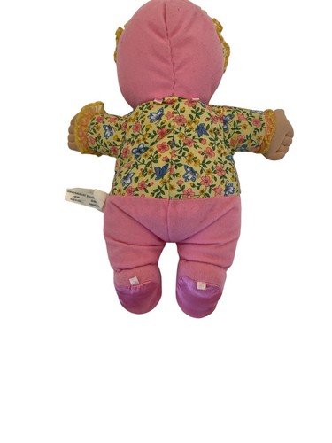 Celebrate CPK Cabbage Patch Kids Brunette Baby Doll 11" Girl Pink Flowers 2008 - Picture 3 of 10