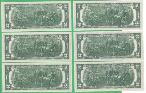 Series 1976 $2 FRN District Set (High Grade Notes w/ Light Stains) (56187) - Picture 2 of 4