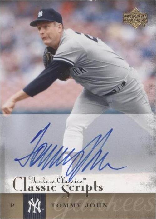 2004 Upper Deck Yankees Classics - Tommy John #AU-65 - 1 of 1