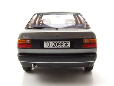 FIAT Croma 1985 Modellauto 1/43 – Graue Limousine, Metall/Plastik, Ca. 11 Cm, Von De Agostini