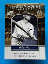 2008 Upper Deck Yankee Stadium Legacy Wally Pipp #YSL45