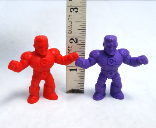 MUSCLE Hombre Años 80 M.U.S.C.L.E. Carne Kinnikuman, Gerónimo Rojo + 2 HÉROES de Wendy - Imagen 2 de 4
