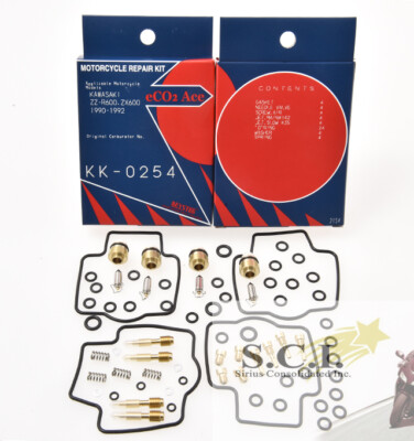 KAWASAKI ZZ-R600 ZX600 KEYSTER CARBURETOR REBUILD REPAIR KIT FIXES