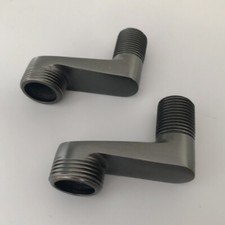 A pair Oil Rubbed Bronze Clawfoot Bathtub Faucet Adjustable Swing Arms Zba180