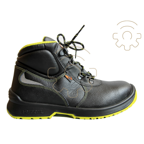 black winter work shoes