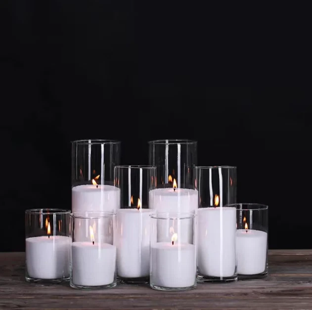 Candle Sand Candle Powder Candle White Candle Sand Candles Pearled