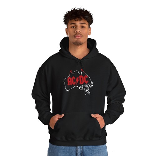 AC/DC Graphic Hoodie, Music Lover Gift, Heavy Blend Sweatshirt, Unisex - Picture 5 of 6