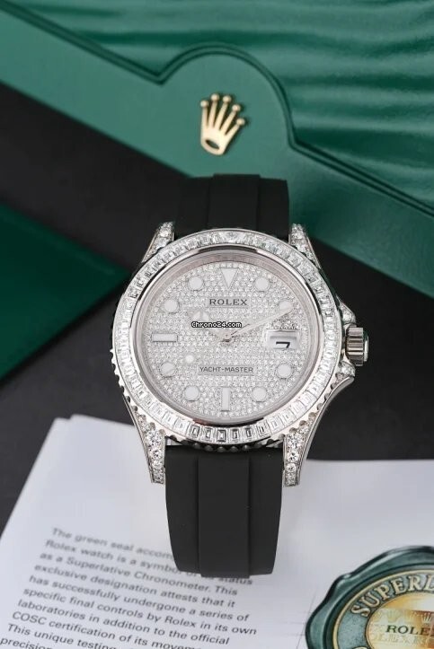 フロ―リングラグ（B)190*240センチ Rolex Yachtmaster 226659-0002 | Black Dial White Gold