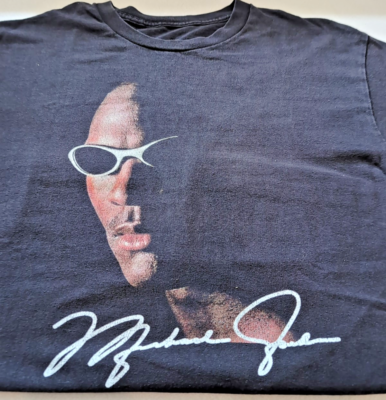 OAKLEY Michael Jordan Eye Jacket 1.0 Black Tee Shirt Heavyweight