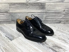 CHURCH'S 'BALHORAL' Men's Black Leather Classic Lace Up Oxford Shoes Sz 80 G 73