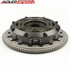 Embrague de carreras triple disco y volante para 93-99 ECLIPSE TALON GST TSi tracción delantera 7 pernos