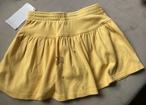 NEW w/Defects Gymboree Size 4 Girls Skort Skirt Yellow Orange - Free Shipping - Picture 2 of 12