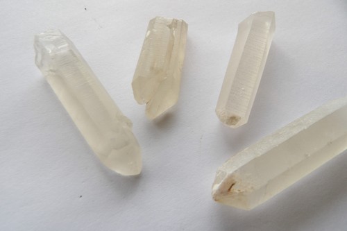 Lemurian Seed Crystal, Natural Quartz Point Wand, Finger Wand M/L Your Choice - Picture 28 of 34