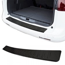 Für VW Touran 1T3 Facelift 2010-2015 Premium Edelstahl Ladekantenschutz Schwarz