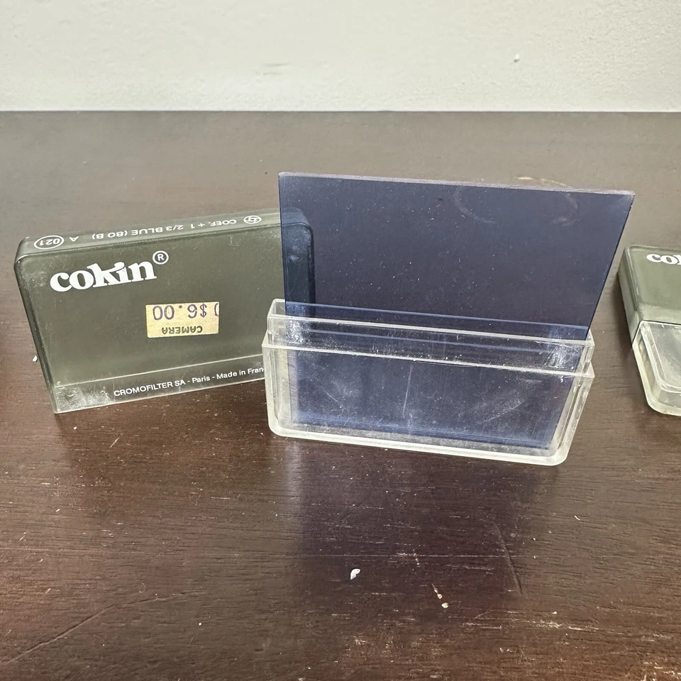 Vintage Cokin Cromofilter SA Lot of 3 With Protective Cases - Image 2 of 4