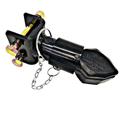 12500LBS Capacity Adjustable Trailer Coupler For 2-5/16 Hitch Ball Heavy Duty