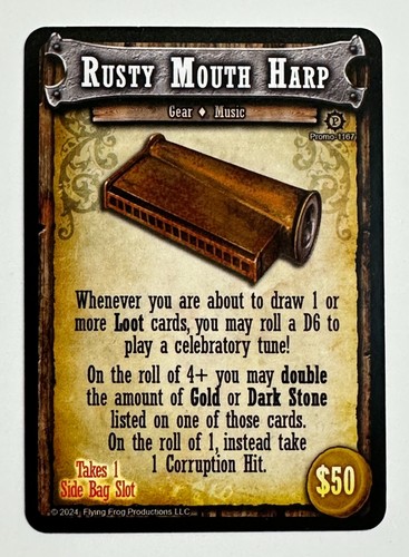 Shadows of Brimstone Promo Card - New and Unplayed - Picture 154 of 163